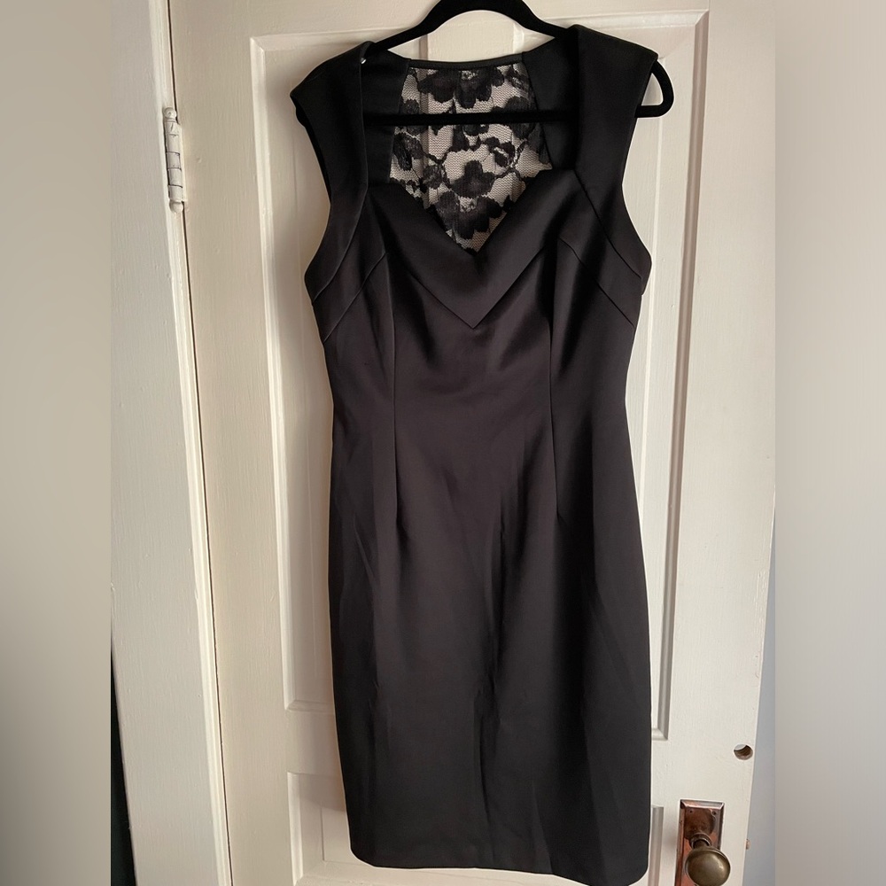 Dress Barn Lace Back Mini Formal Dress Size 14, XL